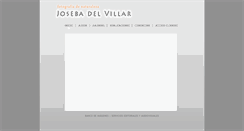 Desktop Screenshot of josebadelvillar.com